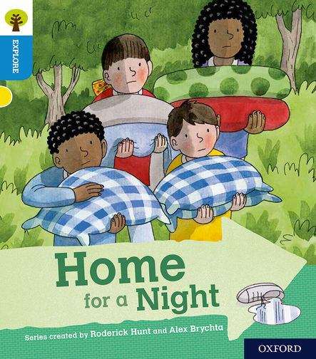 Book cover of Explore with Biff, Chip and Kipper, Level 3: Home for a Night (PDF)