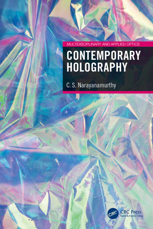 Book cover of Contemporary Holography (Multidisciplinary and Applied Optics)