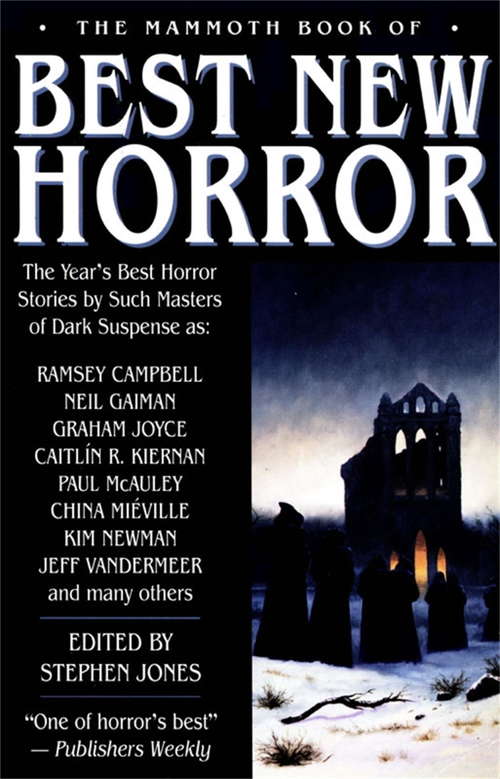 Book cover of The Mammoth Book of Best New Horror 2003: Vol 14 (Mammoth Books)