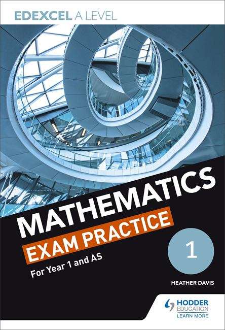 Book cover of Edexcel Year 1/AS Mathematics Exam Practice