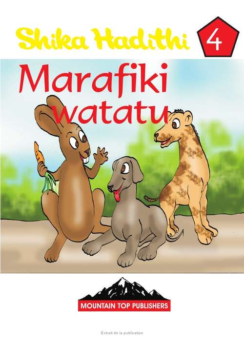 Book cover of Marafiki Watatu