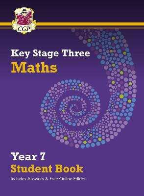 Book cover of KS3 Maths Year 7 Student Book - with answers & Online Edition