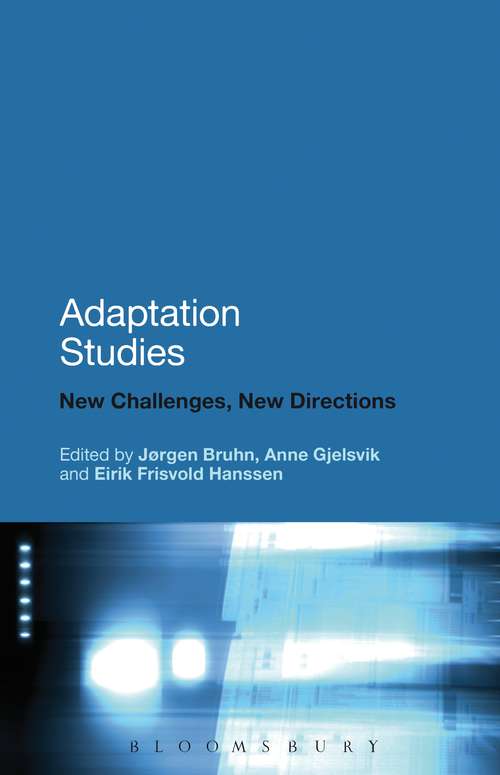 Book cover of Adaptation Studies: New Challenges, New Directions