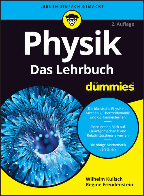 Book cover of Physik für Dummies: Das Lehrbuch (2. Auflage) (Für Dummies)