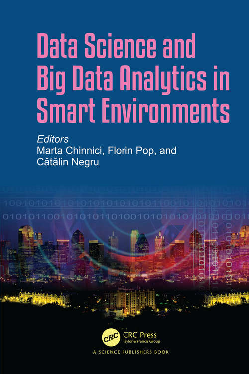 Book cover of Data Science and Big Data Analytics in Smart Environments