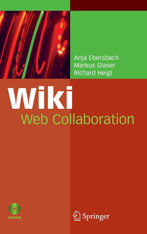 Book cover of Wiki: Web Collaboration (2006)