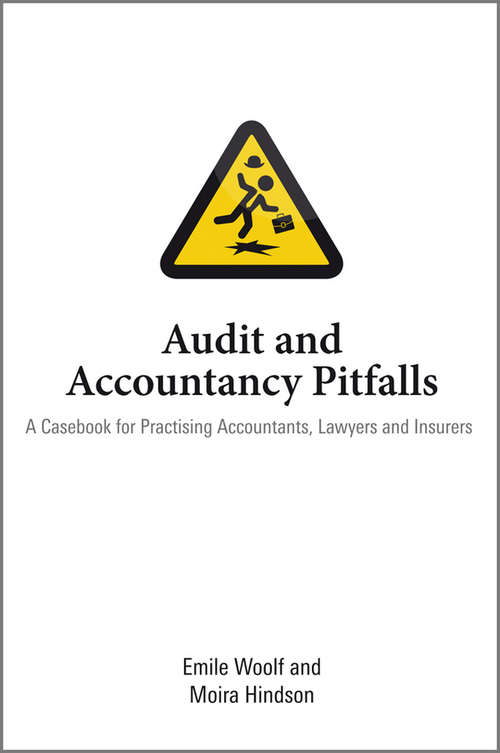 Book cover of Audit and Accountancy Pitfalls: A Casebook for Practising Accountants, Lawyers and Insurers