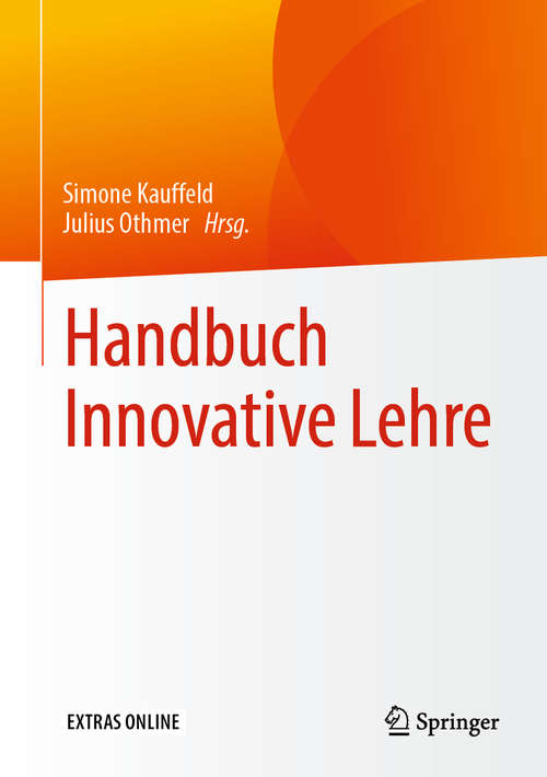 Book cover of Handbuch Innovative Lehre (1. Aufl. 2019)
