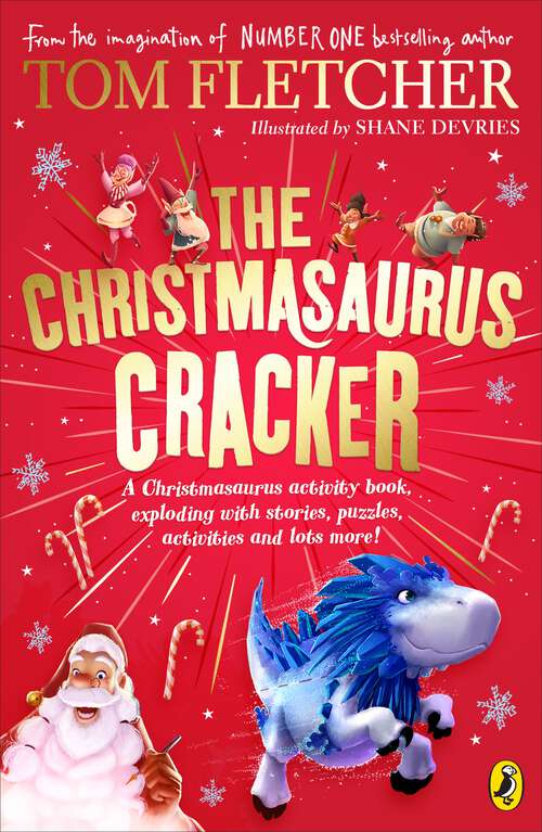 Book cover of The Christmasaurus Cracker: A Festive Activity Book