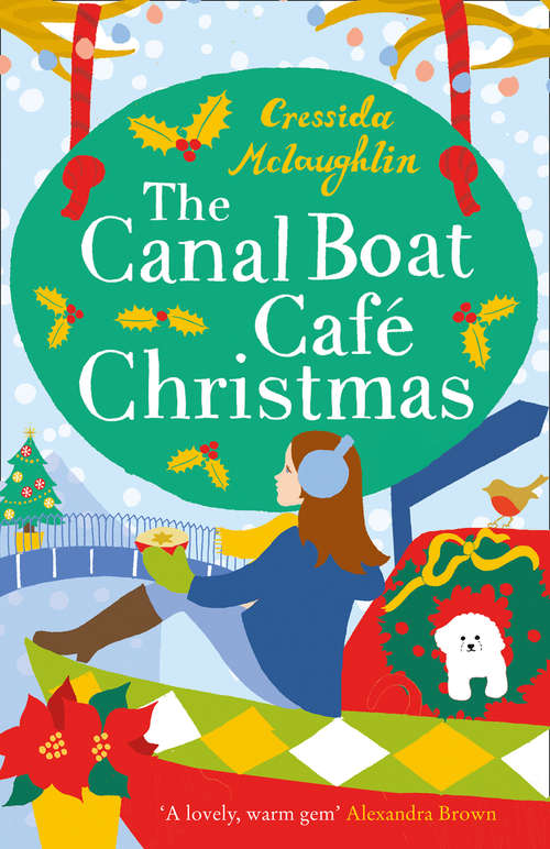 Book cover of The Canal Boat Café Christmas