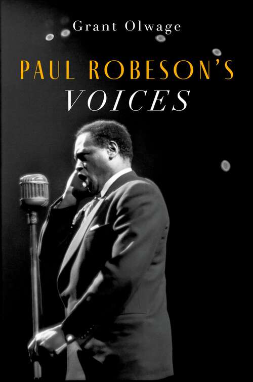 Book cover of Paul Robeson's Voices