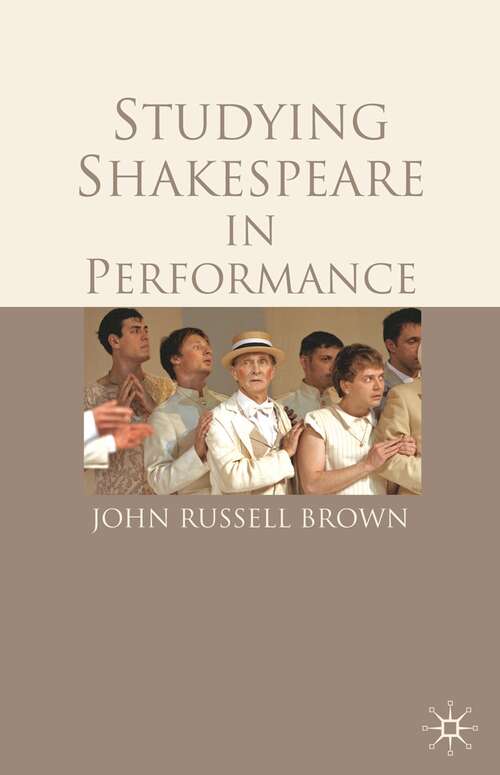 Book cover of Studying Shakespeare in Performance