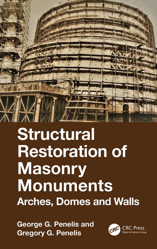 Book cover of Structural Restoration of Masonry Monuments: Arches, Domes and Walls