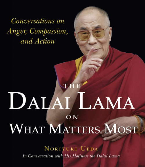 Book cover of The Dalai Lama on What Matters Most: Conversations On Anger, Compassion, And Action