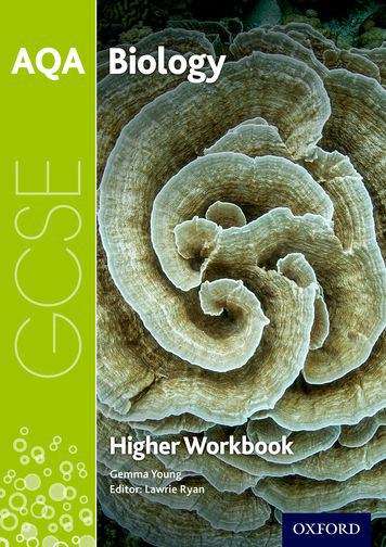 Book cover of AQA GCSE Biology Workbook: Higher (PDF)