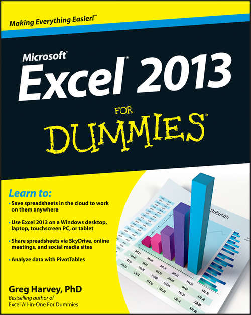 Book cover of Excel 2013 For Dummies