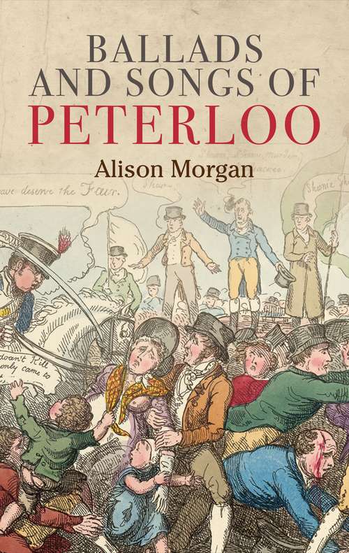 Book cover of Ballads and songs of Peterloo