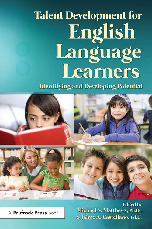 Book cover of Talent Development for English Language Learners: Identifying and Developing Potential