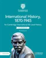 Book cover of Cambridge International As Level History International History, 1870-1945 Coursebook (PDF) (2)