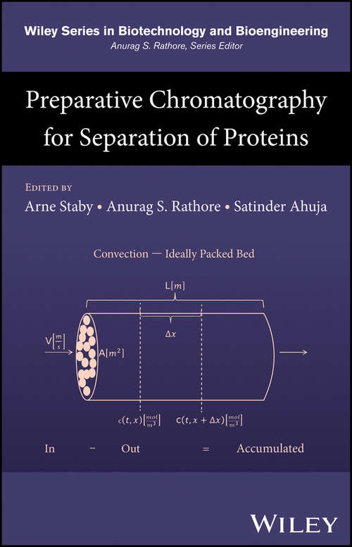Book cover of Preparative Chromatography for Separation of Proteins (Wiley Series in Biotechnology and Bioengineering)