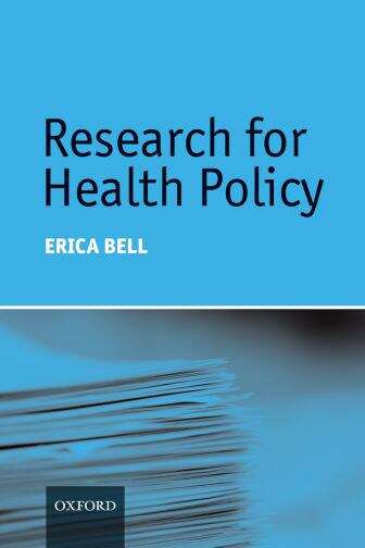 Book cover of Research for Health Policy: (pdf)