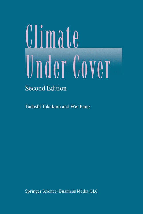 Book cover of Climate Under Cover (2nd ed. 2002)