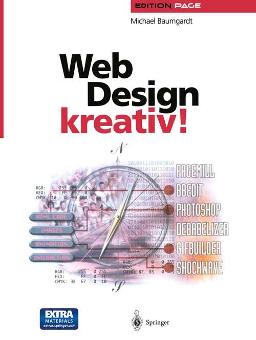 Book cover of Web Design kreativ! (1998) (Edition PAGE)