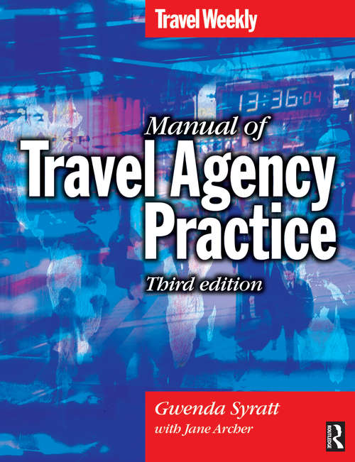 Book cover of Manual of Travel Agency Practice (3)