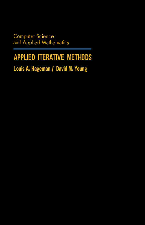 Book cover of Applied Iterative Methods