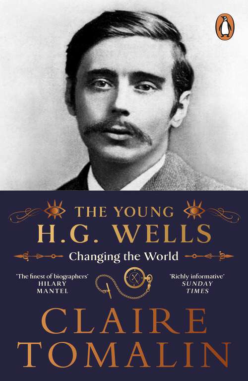 Book cover of The Young H.G. Wells: Changing the World