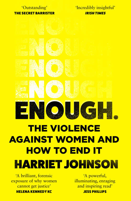 Book cover of Enough: The Violence Against Women And How To End It