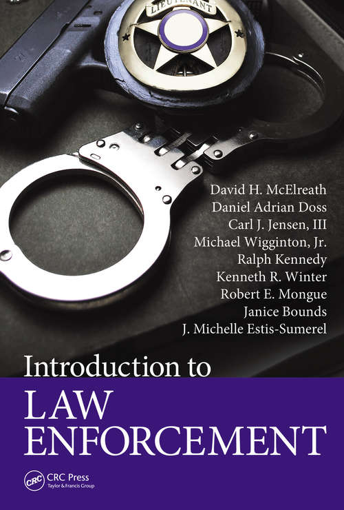 Book cover of Introduction to Law Enforcement