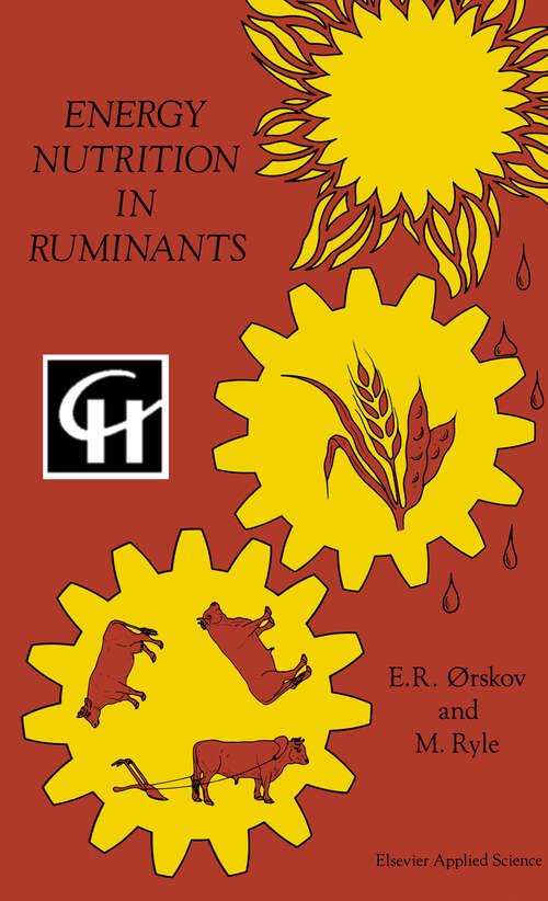 Book cover of Energy Nutrition in Ruminants (1990)