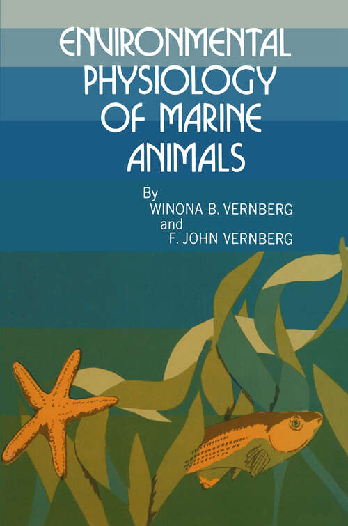 Book cover of Environmental Physiology of Marine Animals (1972)