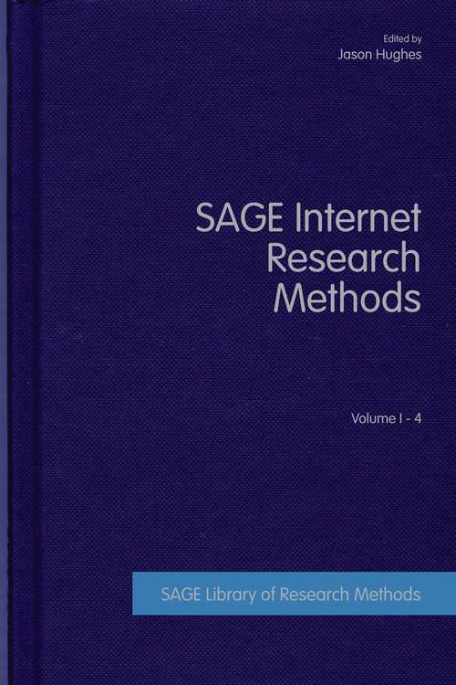Book cover of SAGE Internet Research Methods (PDF)