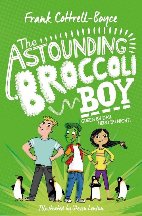 Book cover of The Astounding Broccoli Boy