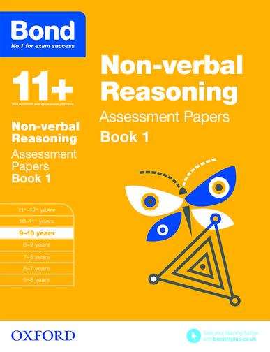 Book cover of Non-verbal Reasoning: 9-10 years Book 1 (PDF)