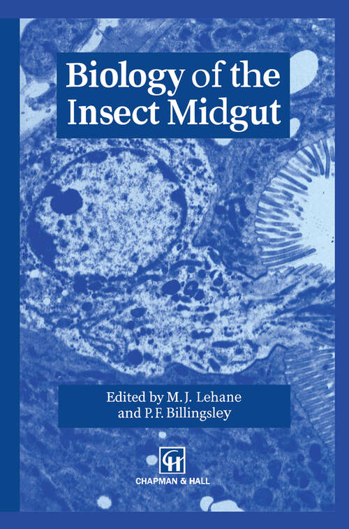 Book cover of Biology of the Insect Midgut (1996)