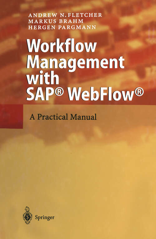 Book cover of Workflow Management with SAP® WebFlow®: A Practical Manual (2004)