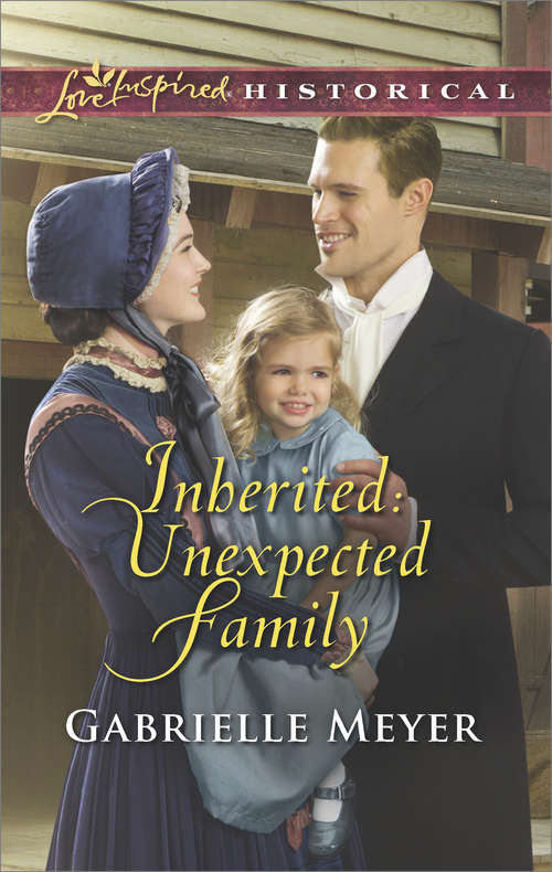 Book cover of Inherited: Wedded For The Baby Frontier Want Ad Bride An Amish Courtship Inherited: Unexpected Family (ePub edition) (Little Falls Legacy #2)