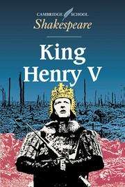 Book cover of King Henry V (Cambridge School Shakespeare) (PDF)
