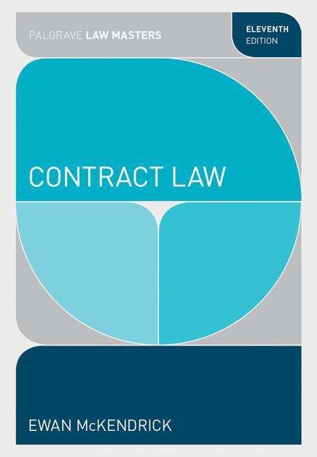 Book cover of Contract Law (PDF)