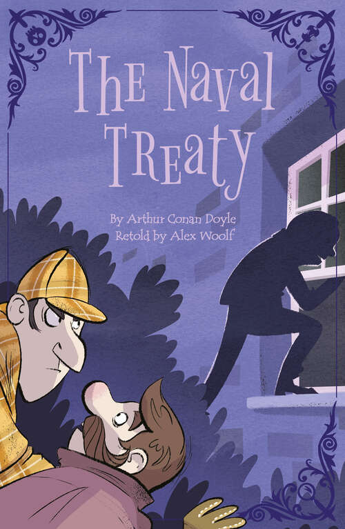 Book cover of Sherlock Holmes: The Naval Treaty (Sherlock Holmes Stories Retold for Children)