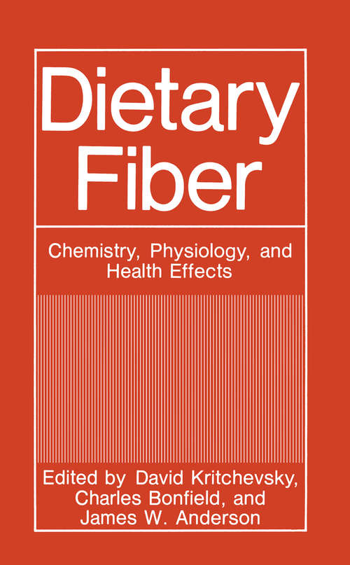 Book cover of Dietary Fiber: Chemistry, Physiology, and Health Effects (1990)