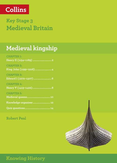 Book cover of Knowing History - KS3 HISTORY MEDIEVAL KINGSHIP (PDF)