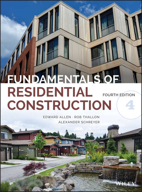 Book cover of Fundamentals of Residential Construction (4)