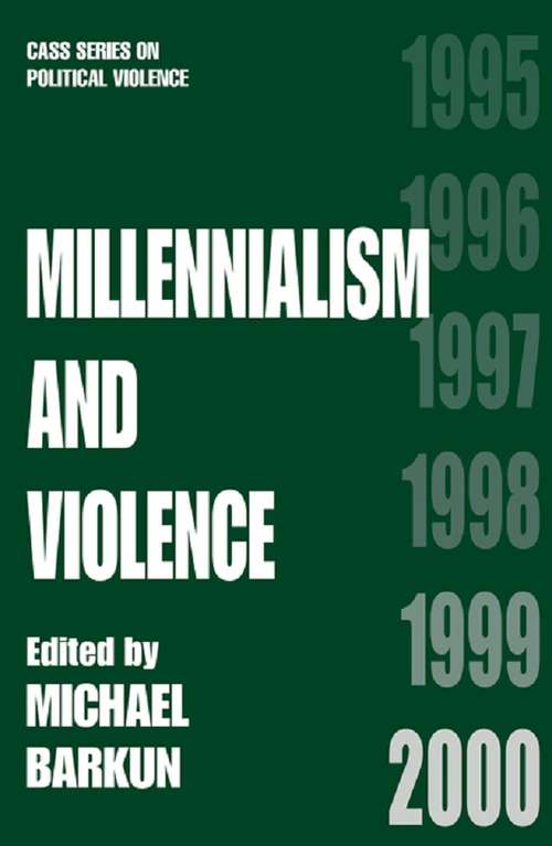 Book cover of Millennialism and Violence