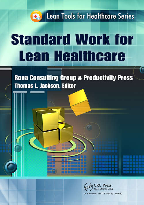 Book cover of Standard Work for Lean Healthcare