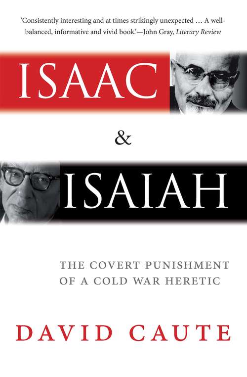 Book cover of Isaac and Isaiah: The Covert Punishment of a Cold War Heretic