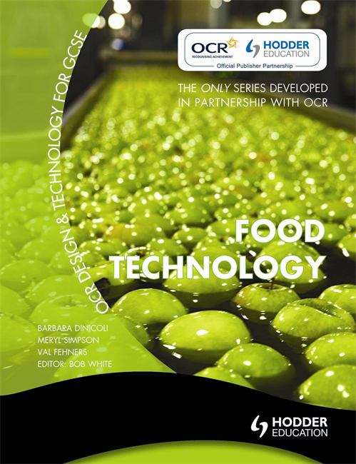 Book cover of OCR Design and Technology for GCSE: Food Technology (PDF)